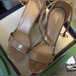 Madden Girl nude heels, size 7